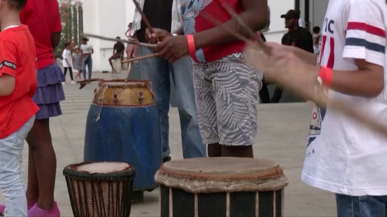 Inside Lagos Drum Circle: Adebayo Ayodeji Teaches Kids Traditional Drums