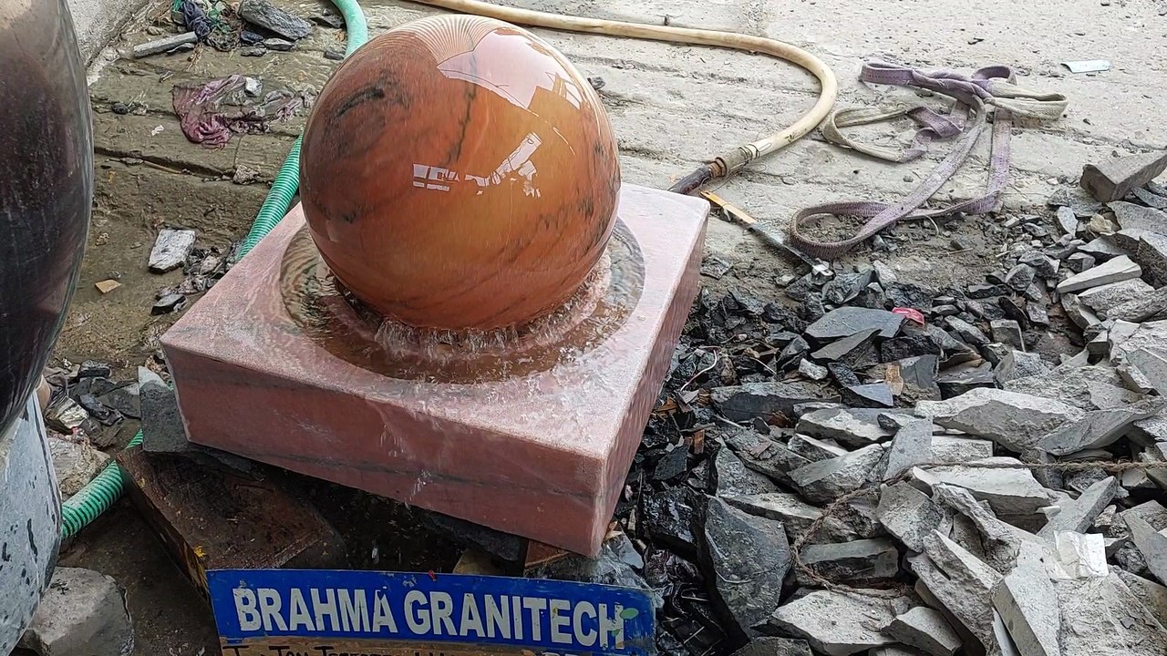 Brahma Granitech Ball Fountain,Sphere Kugel