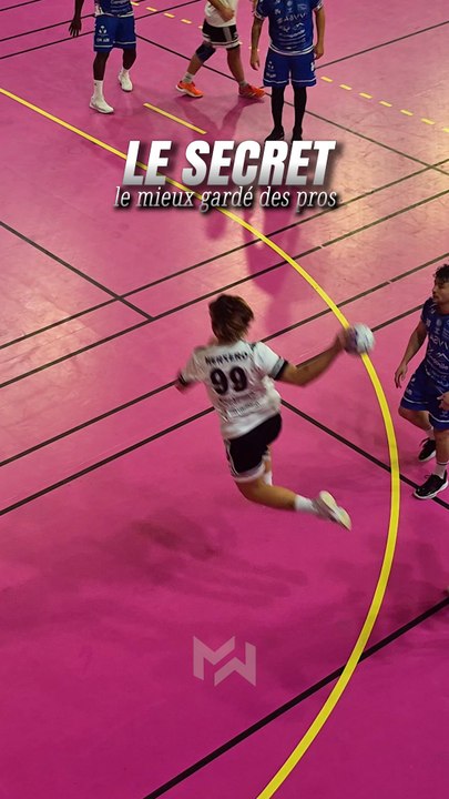 Le secret le mieux gardé des joueurs pros. #handball