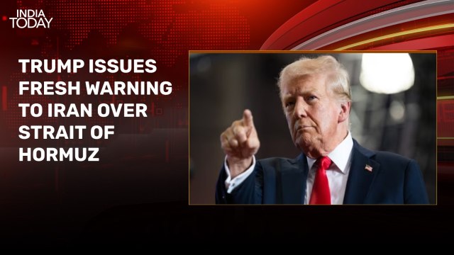 Trump warns Iran, says open Hormuz Strait or will blow up power plants, oil wells