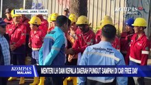Kala Menteri Lingkungan Hidup Bersih-Bersih, Pungut Sampah di Sepanjang Jalan Ijen Malang