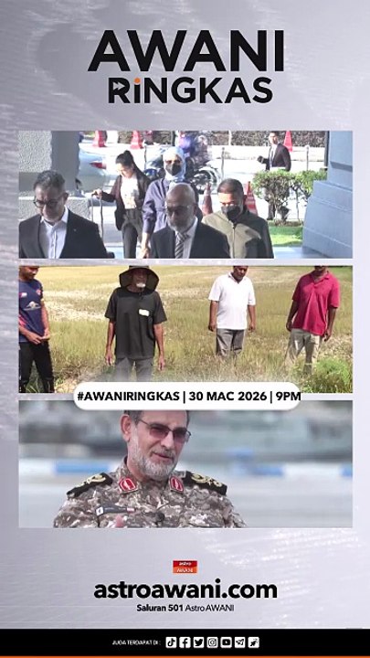 #AWANIRingkas 30 Mac 2026 | 9PM