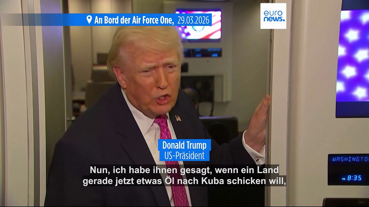 Russischer Tanker liefert Öl nach Kuba - Trump sagt: "kein Problem"