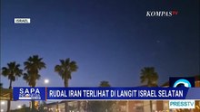 Sirene Serangan Gelombang ke-86 Berbunyi, Rudal Iran Terlihat di Langit Beersheba dan Negev