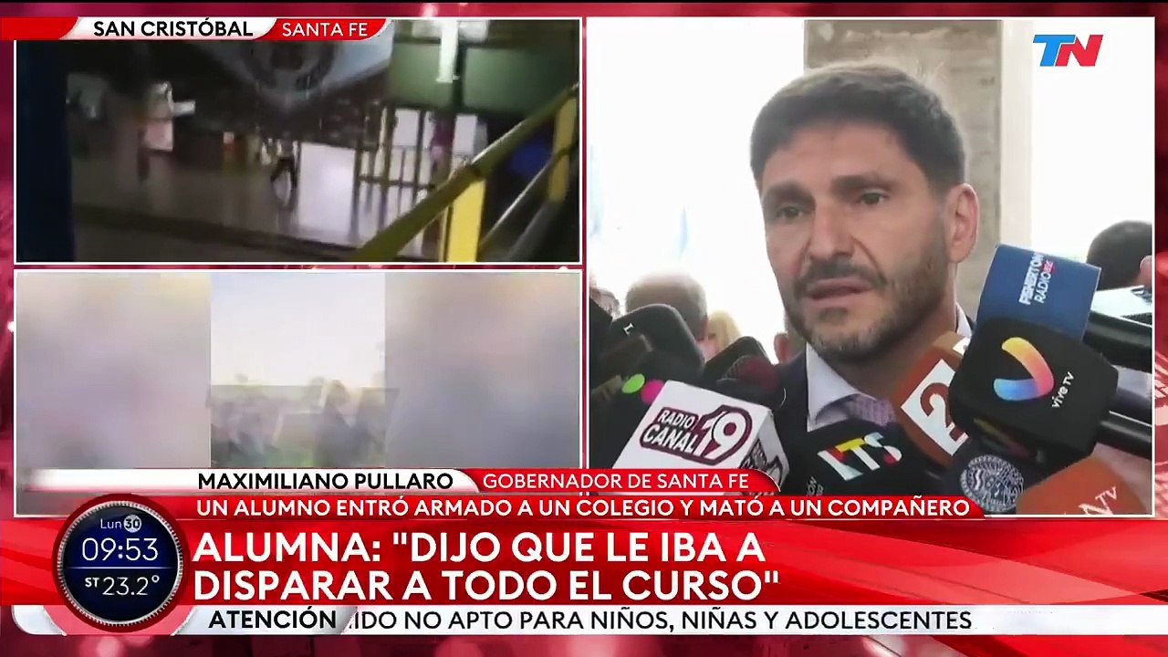 “Escuchamos que gritaban ‘le está disparando a los chicos’”: el horror en la escuela de San Cristóbal que sacude a toda Santa Fe