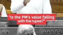 Nirmala vs. Dharmendra Yadav on falling rupee