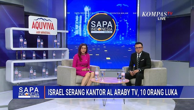 Potret Ledakan Hantam Kantor Al Araby TV di Teheran, 10 Orang Terluka | SAPA MALAM