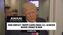 Trump claims Israel-U.S. achieved regime change in Iran