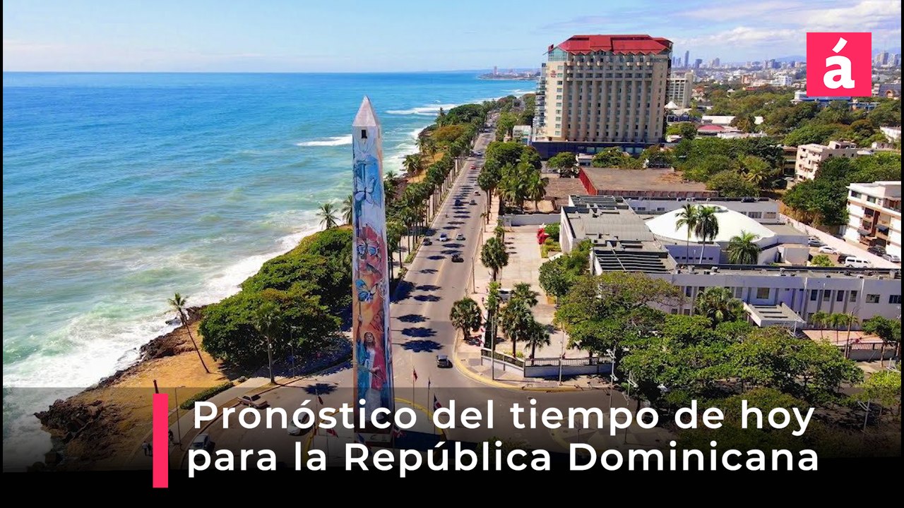 Pronóstico del tiempo en República Dominicana para hoy martes 31 de marzo del 2026