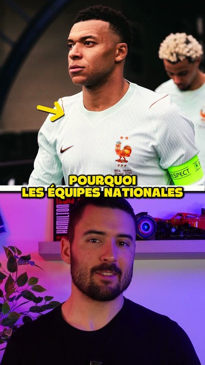 ❌ Pourquoi les équipes nationales n’ont pas 3e maillot ? 🤔