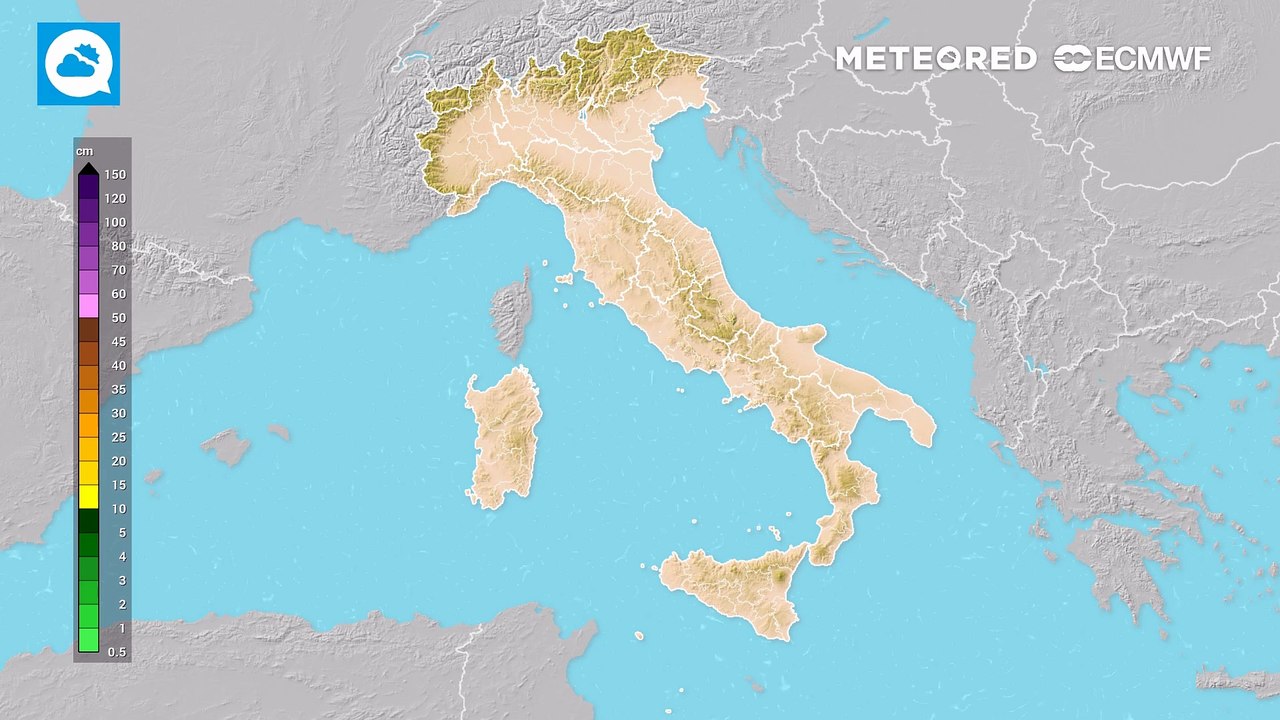 Il vortice ciclonico, centrato al Sud, richiama aria polare e venti tesi che porteranno maltempo diffuso, freddo anomalo e abbondanti nevicate appenniniche a quote basse