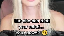 POV: Trans girl looking at you like she can read your mind… your move? 😉