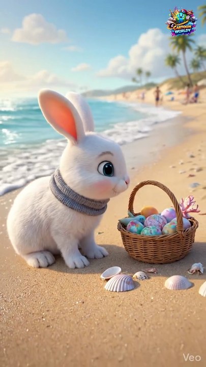 Rabbit flies in the sky