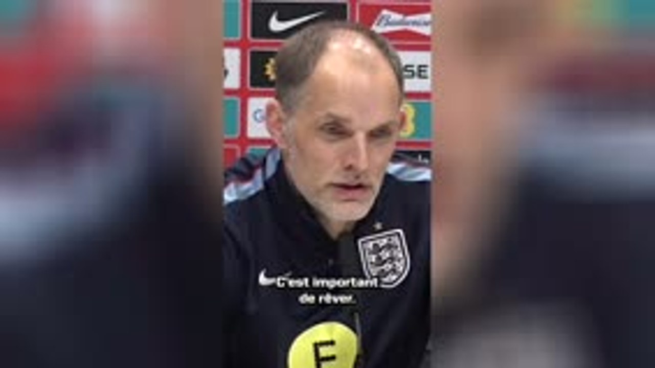 Angleterre - Tuchel : "Le Japon champion du monde ? C'est important de rêver !"