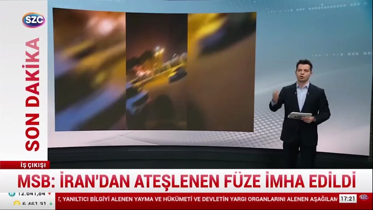 Son Dakika: İran'dan atılan dördüncü füze de önlendi