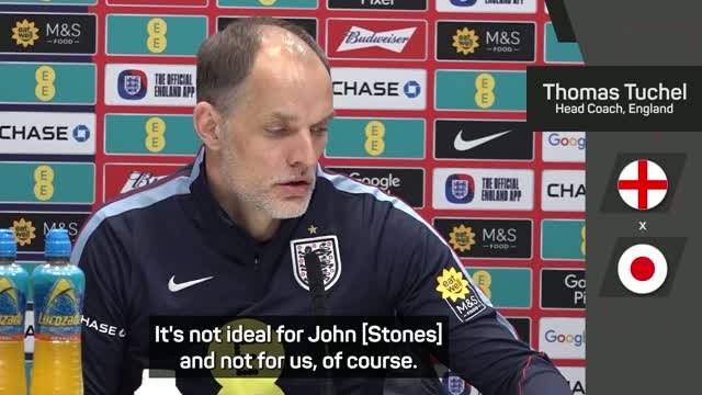 Stones 'a big part' of Tuchel's plans despite injury