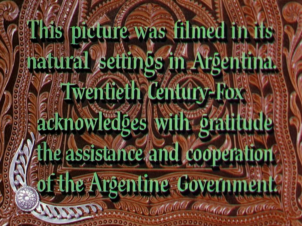 Way Of A Gaucho 1952