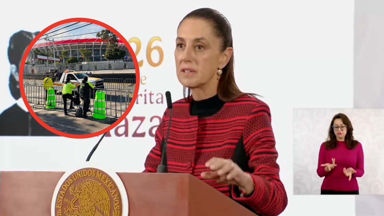 Claudia Sheinbaum califica como ''muy bueno'' el operativo en la reinauguración del estadio Banorte