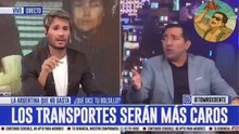 Tomas Dente se enojó con los que escriben los graphs en Crónica
