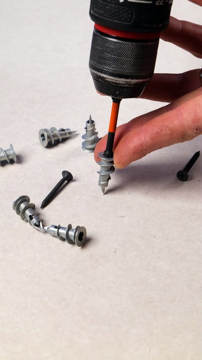Drywall anchors made easy🙌