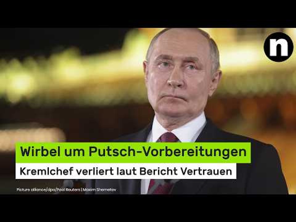Wladimir Putin: Wirbel um Putsch-Vorbereitungen - Kremlchef verliert laut Bericht Vertrauen