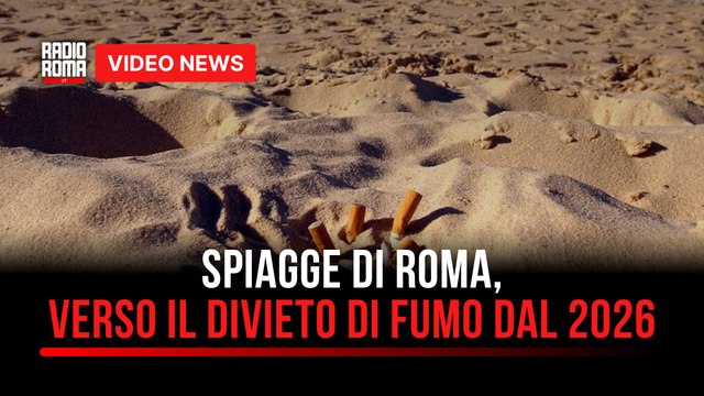 Spiagge di Roma, verso il divieto di fumo dal 2026