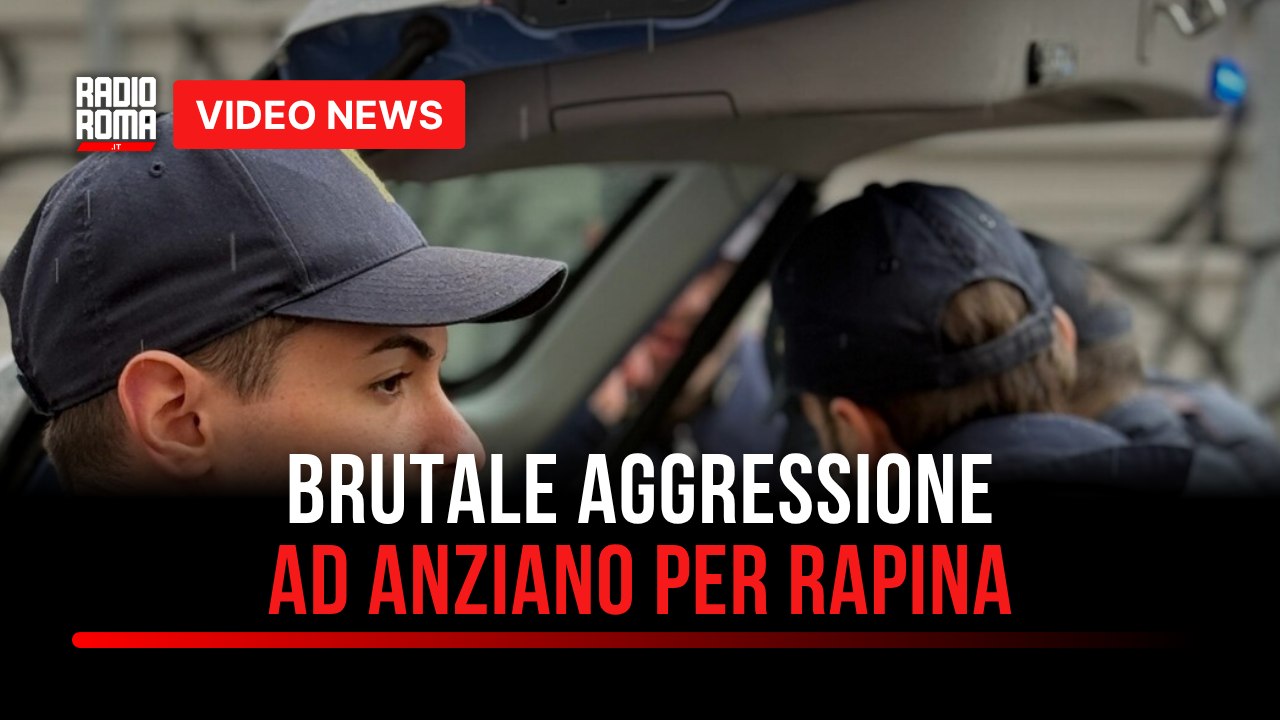 Brutale aggressione ad anziano per rapina