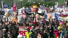 Manifestaciones anti-Trump recorren Estados Unidos