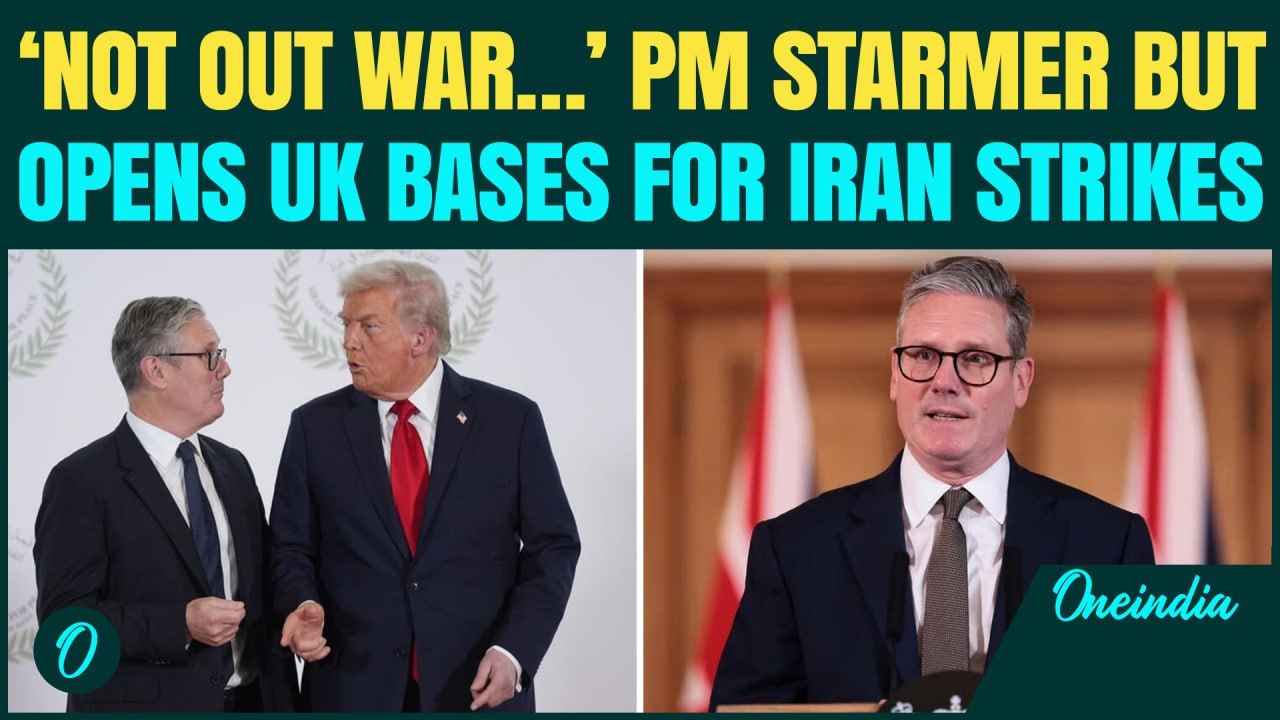 Starmer EXPOSED? UK PM Distances From Iran War Despite Allowing U.S To Use UK Bases for Bombing Iran