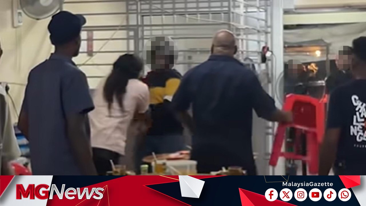 Selisih faham di kedai makan, lelaki warga emas cedera diserang dengan pisau
