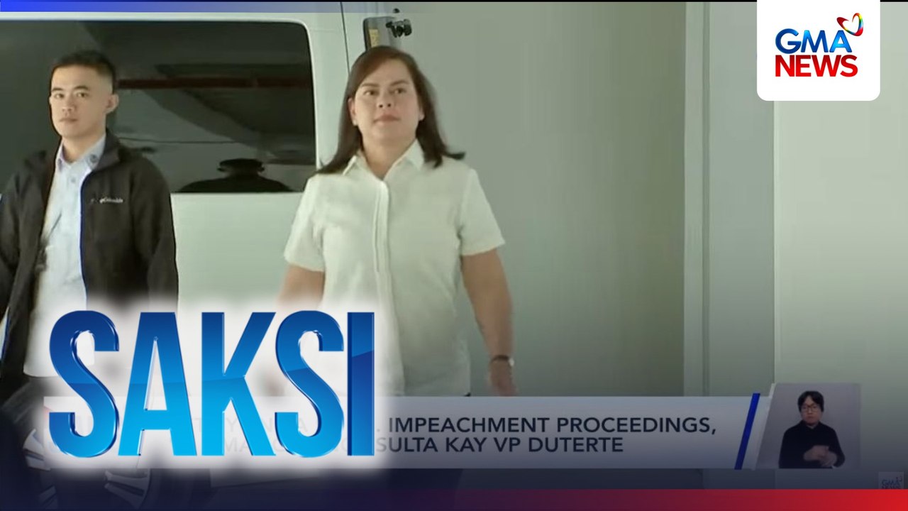 Pagdinig sa impeachment complaint vs. VP Duterte, itutuloy ng komite sa kamara hanggang walang SC TRO | Saksi