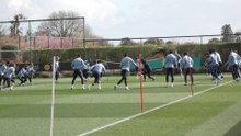 England Training pre Japan friendly