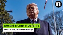 Donald Trump in Gefahr? Luft-Alarm über Mar-a-Lago