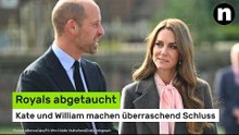 Prinzessin Kate und Prinz William: Royals abgetaucht