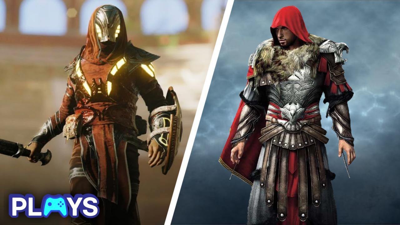 Every Assassins Creed Unique Armor RANKED
