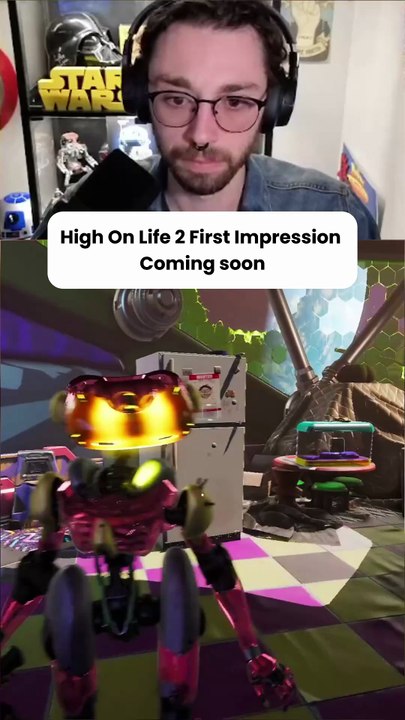 I messed up my High on Life 2 drawing...