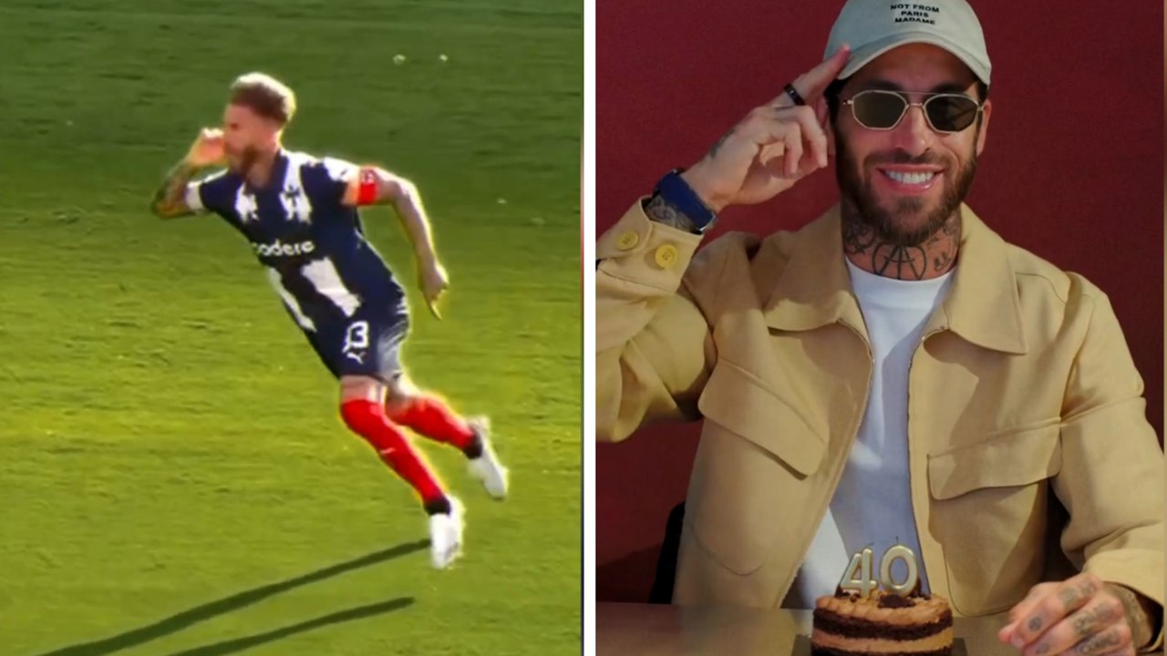 Sergio Ramos celebra su cumpleaños #40 y recuerda su paso por Rayados