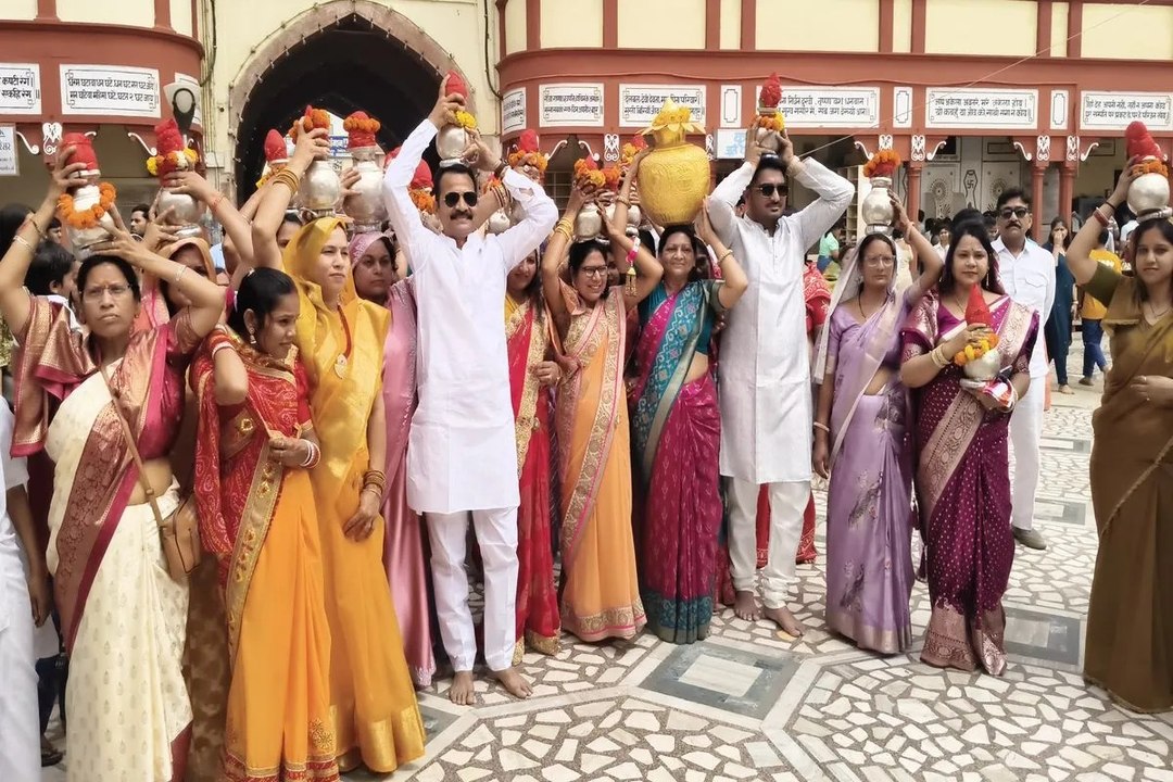 भगवान महावीर का मनाया जन्मोत्सव, जयकारों से गुंजायमान हुई अहिंसा  नगरी