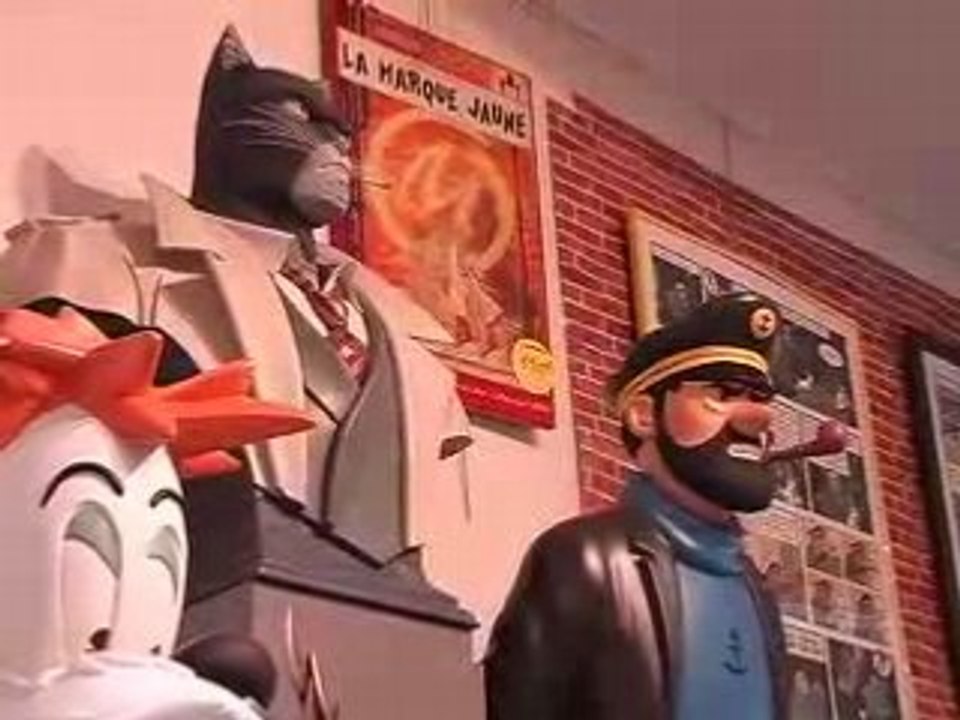 Carrousel - "Bande dessinée dans la Rue Dante"