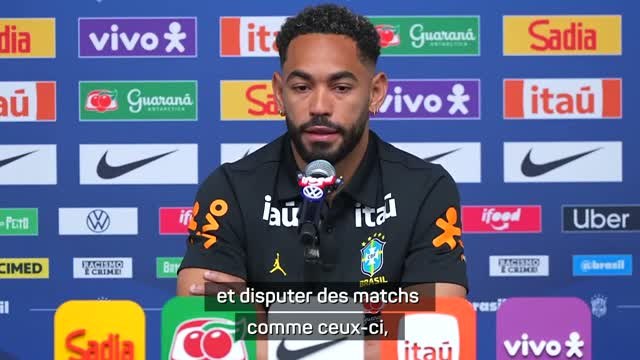 Brésil - Matheus Cunha : La défaite contre la France n'a pas ébranlé notre confiance
