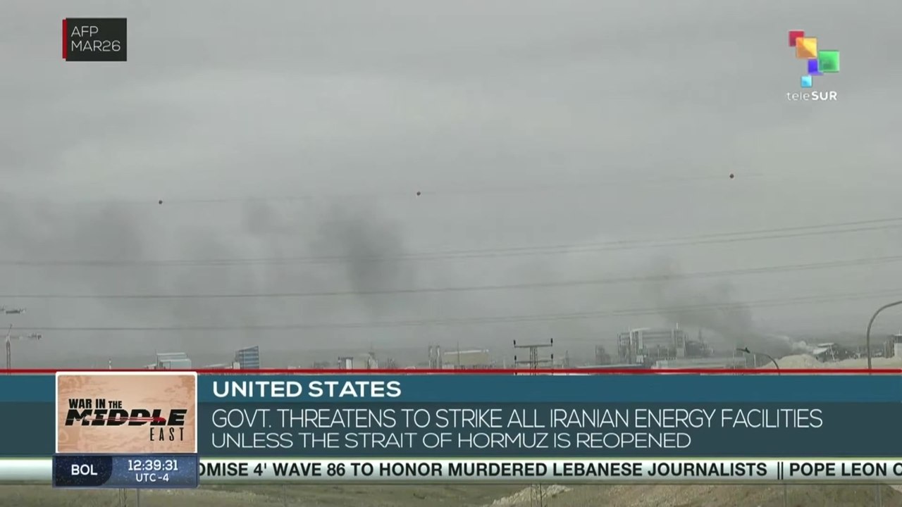 United States threatens over Strait of Hormuz closure