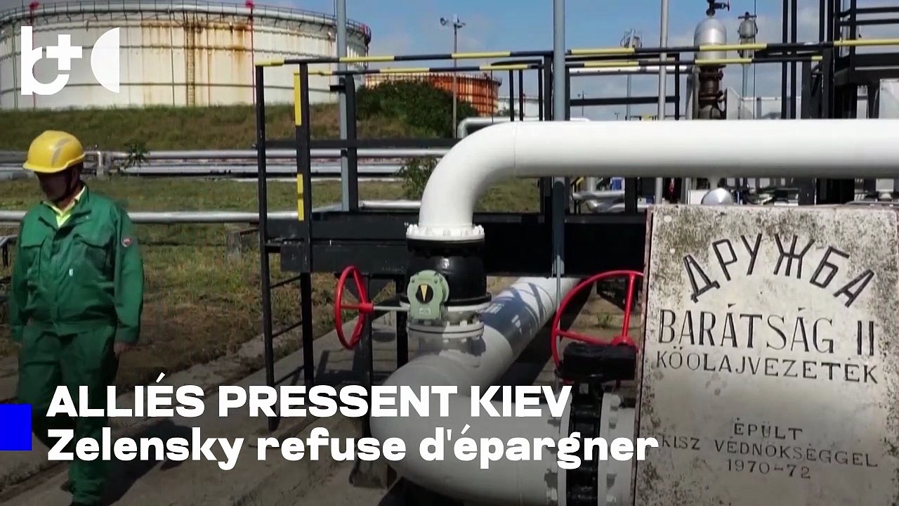 Zelensky dit que certains alliés ont demandé à Kiev d'arrêter de viser le pétrole russe