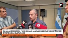 Posadas se prepara para Semana Santa