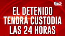Masacre en la escuela: el detenido tendrá custodia las 24 horas