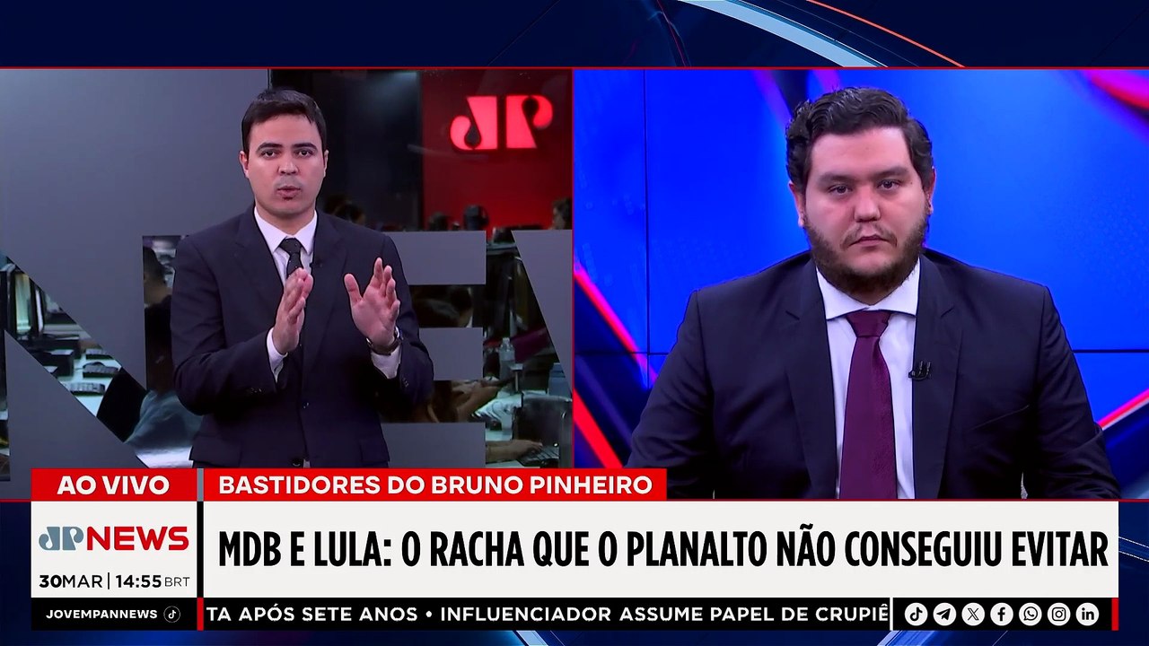 MDB expõe racha com Lula e descarta qualquer aliança com o governo | TEMPO REAL