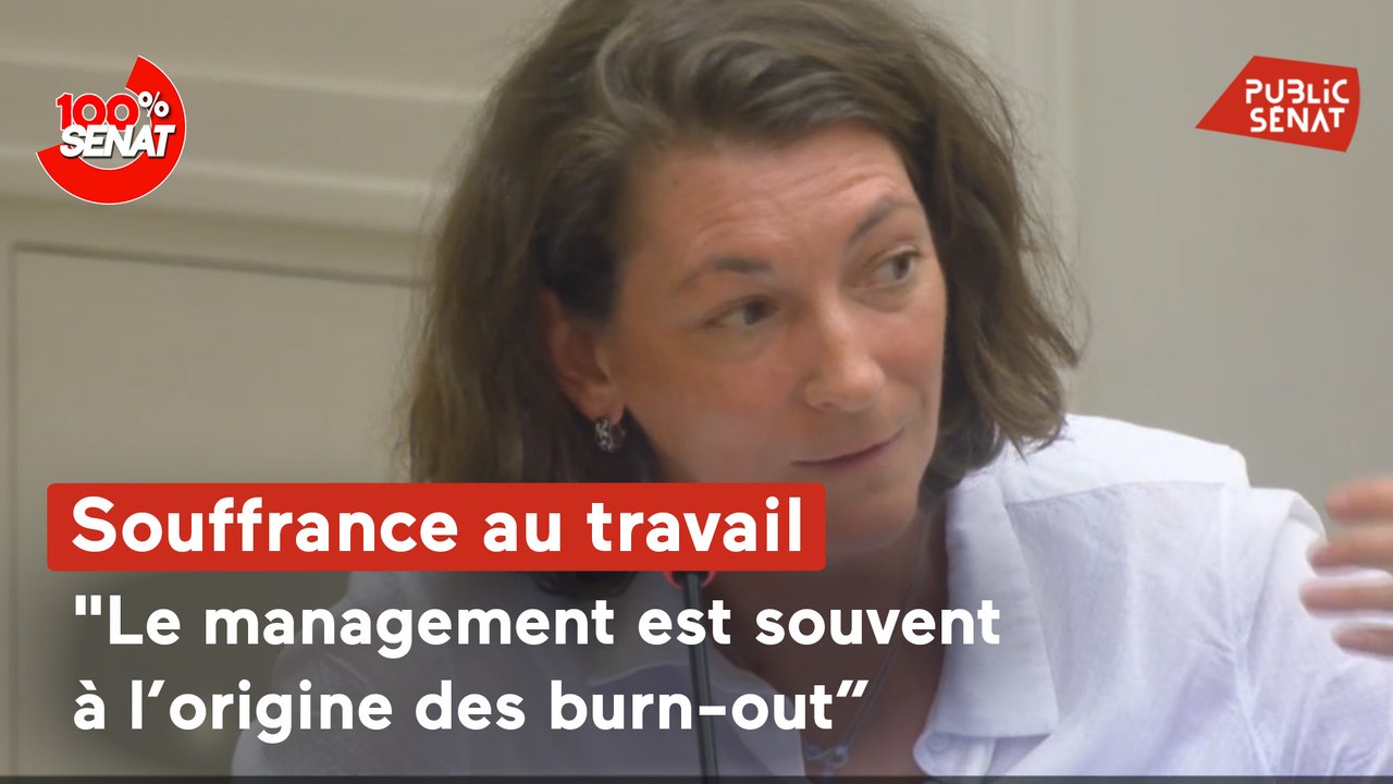 100% Sénat - Épuisement professionnel : comment prévenir ?