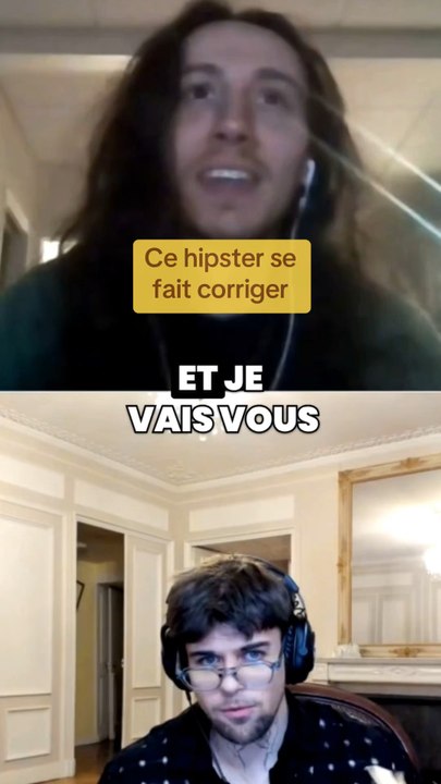 Ce gauchiste se fait corriger par un jeune riche insolent.