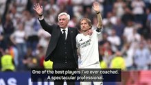 Ancelotti pays tribute to 'spectacular' Modric ahead of Croatia friendly
