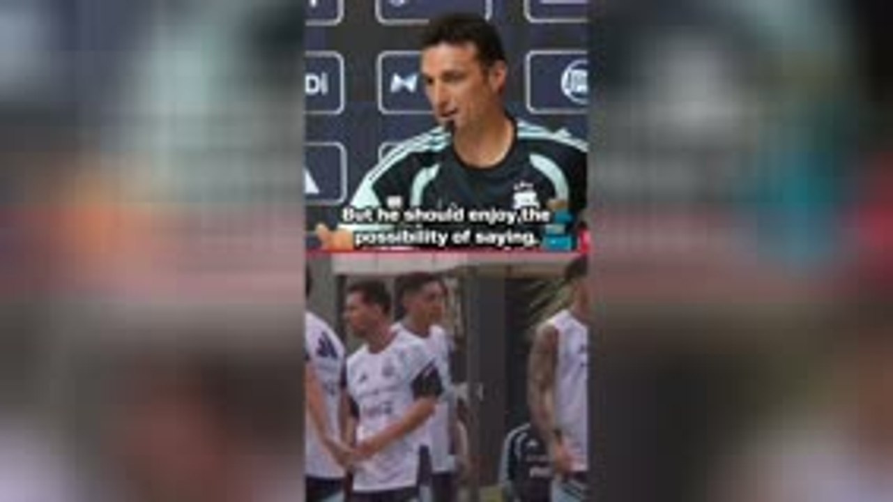 World Cup decision up to Messi – Scaloni