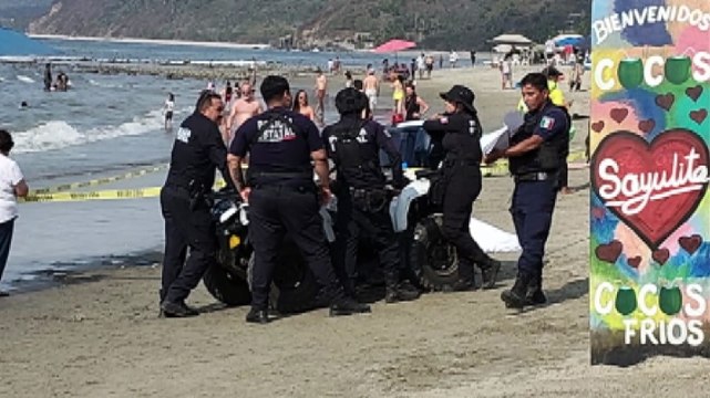Tragedia en Sayulita: muere turista en playa | CPS Noticias Puerto Vallarta